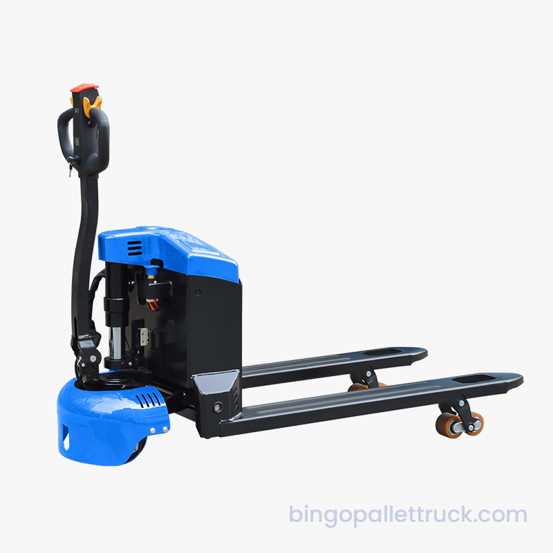 Elektrický paletový vozík s nosnosťou 2000 kg pre sklad
